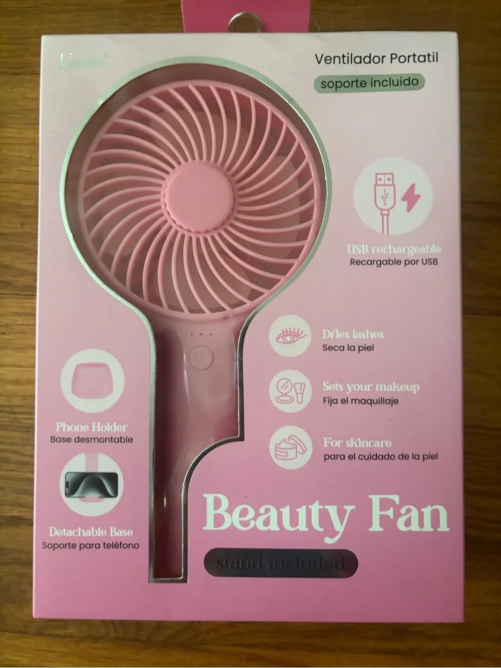 Beauty fan in Pink - Picture 1 of 1